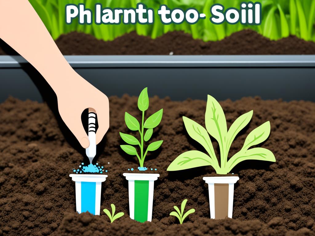 Balancing soil pH for plant health