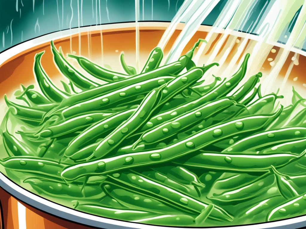 Blanching Vegetables Process