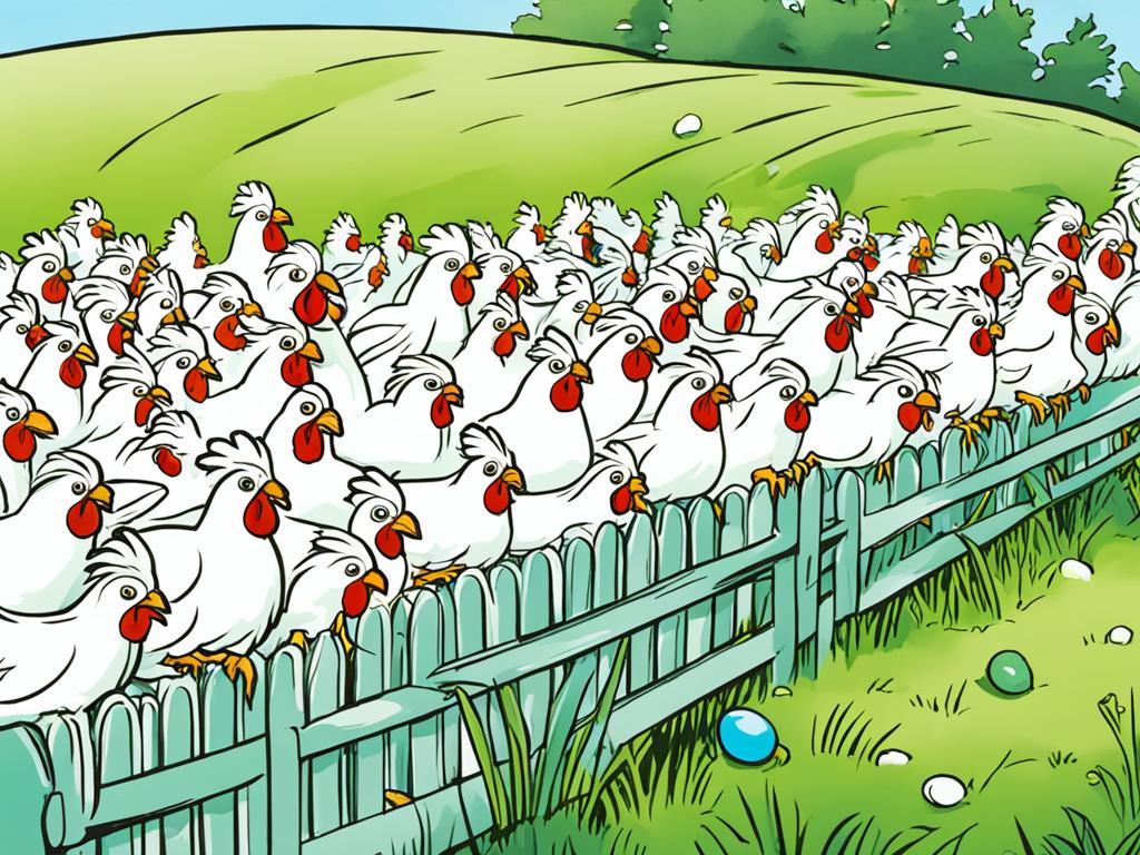 Cream Legbar chickens Cream Legbar chickens