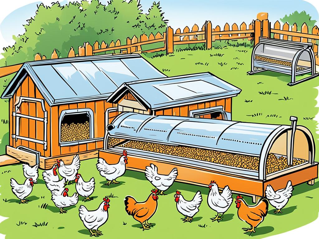 Different Types of Chicken Feeders