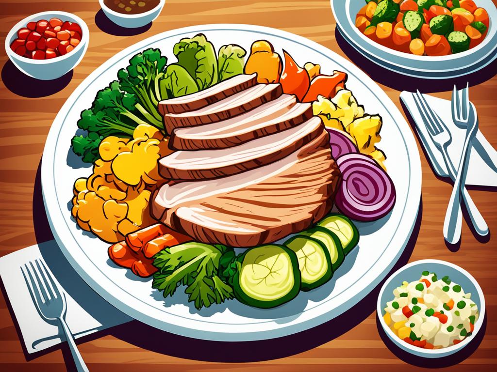 Enhancing Twice Cooked Pork with Vegetable Choices