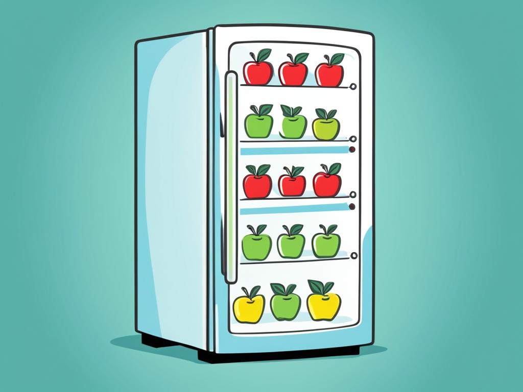 Fridge Temperature Control for Apple Storage