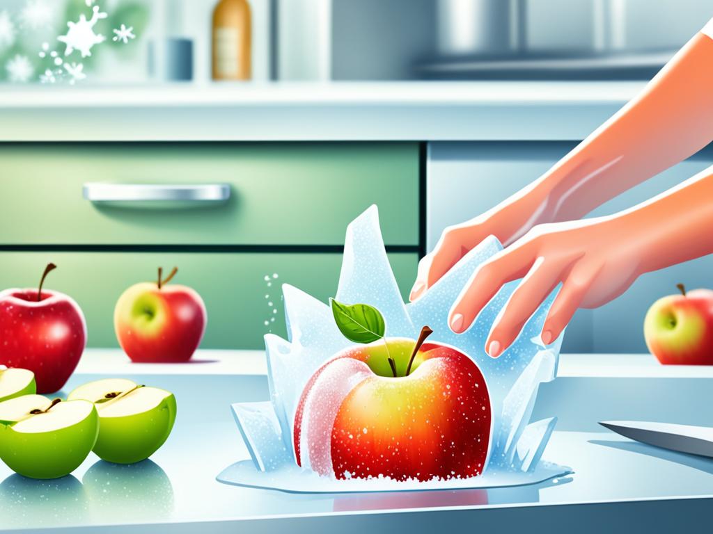 Frozen Apple Preparation Guide