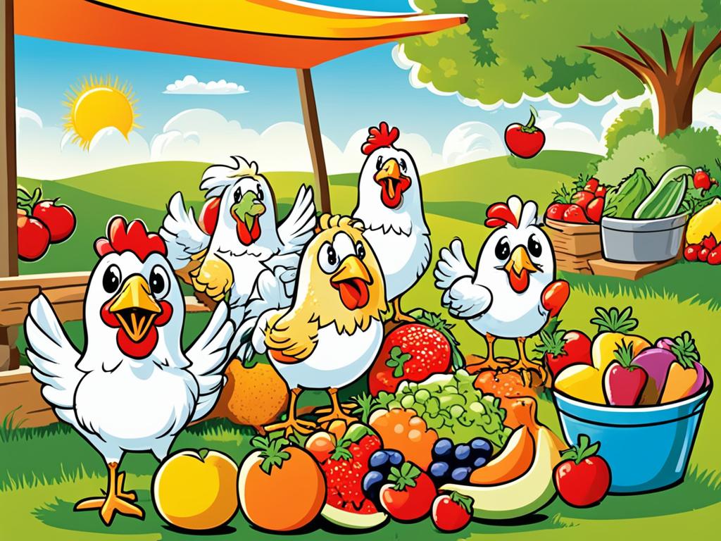 Fruits and Vegetables for Chickens Fruits and Vegetables for Chickens