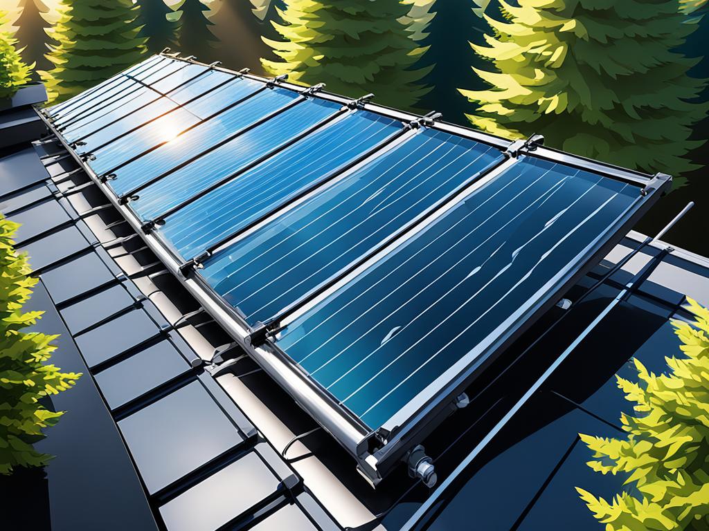 Glazed Flat-Plate Solar Collectors