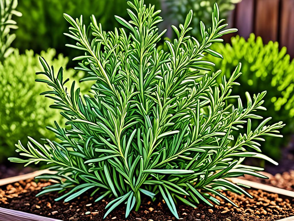 Lush Rosemary Plant