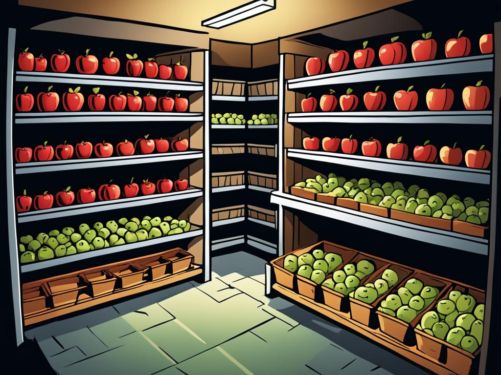 Optimal Apple Storage at Home