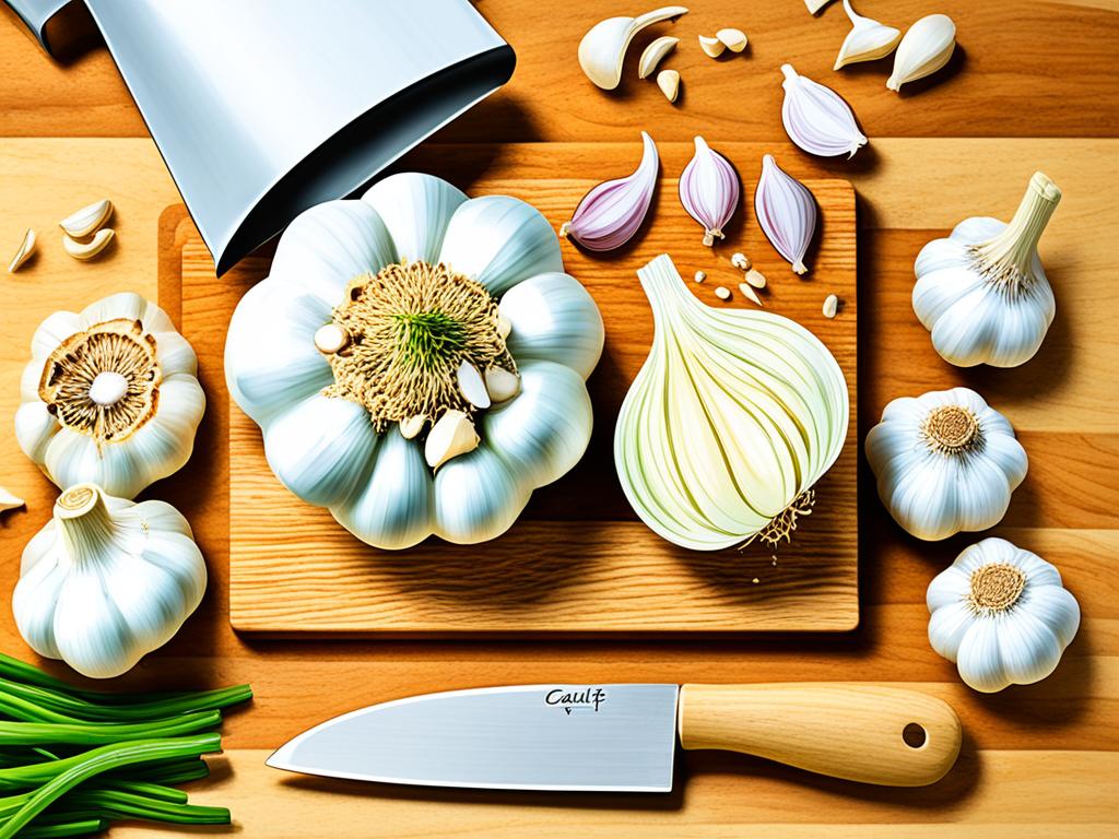 Preparing and using fresh garlic