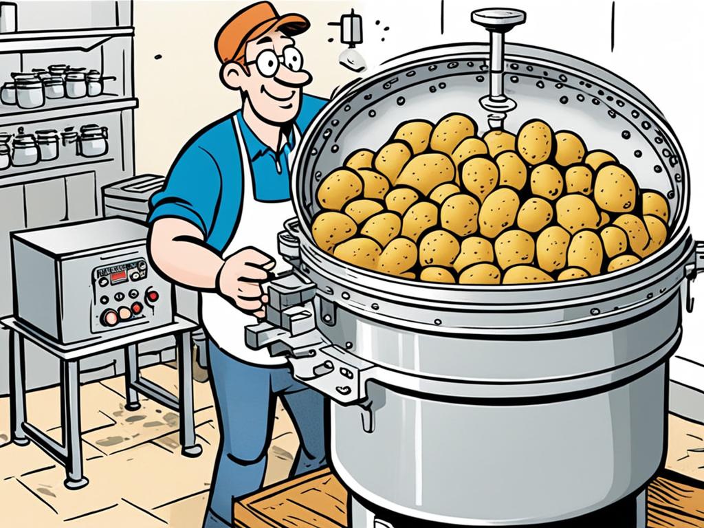 Pressure Canning Potatoes Tutorial
