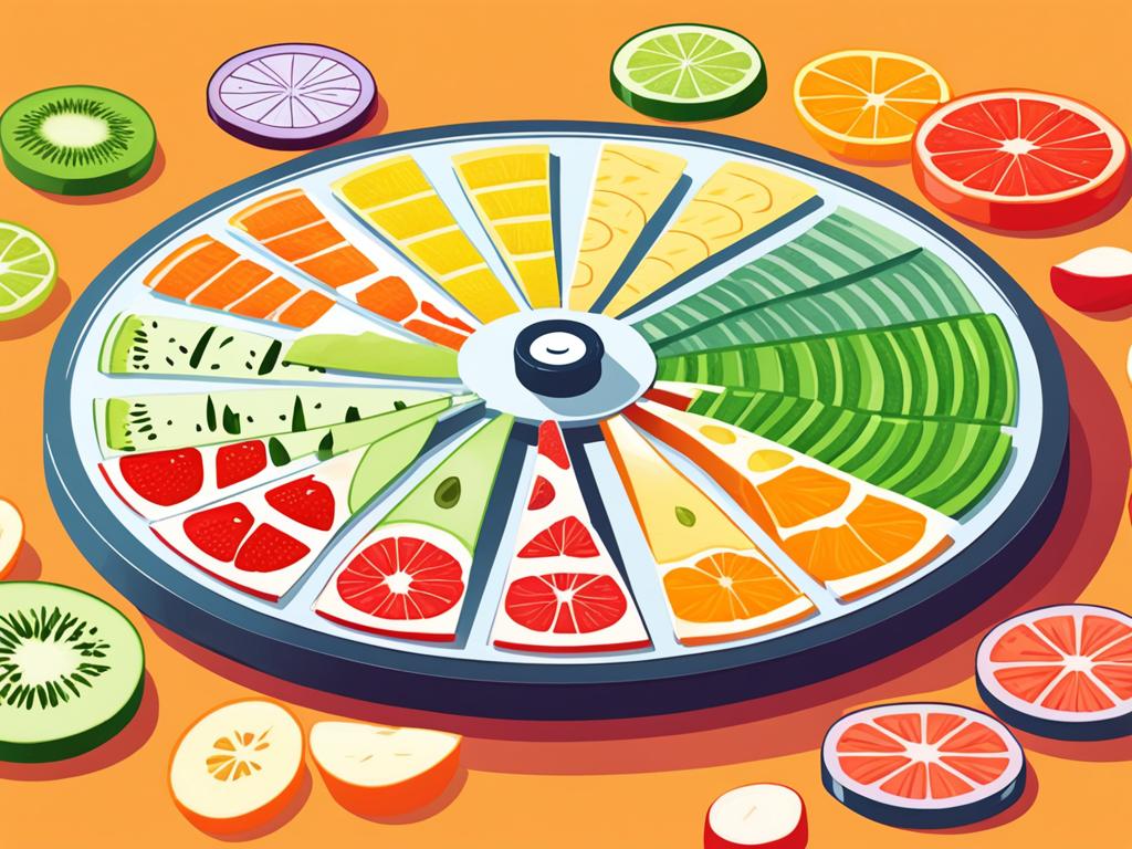 Slicing Techniques for Dehydrating Food