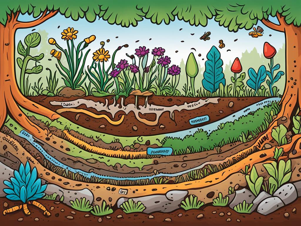 Vibrant Soil Ecosystem supporting Plant Nutrition