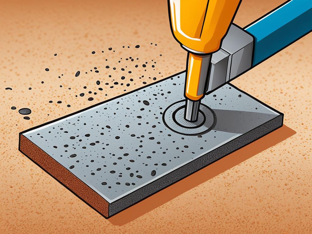 abrasive rust removal process