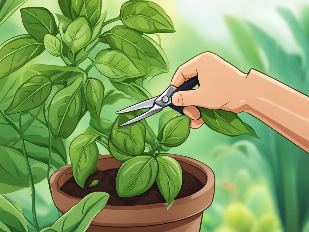 basil pruning tips basil pruning tips