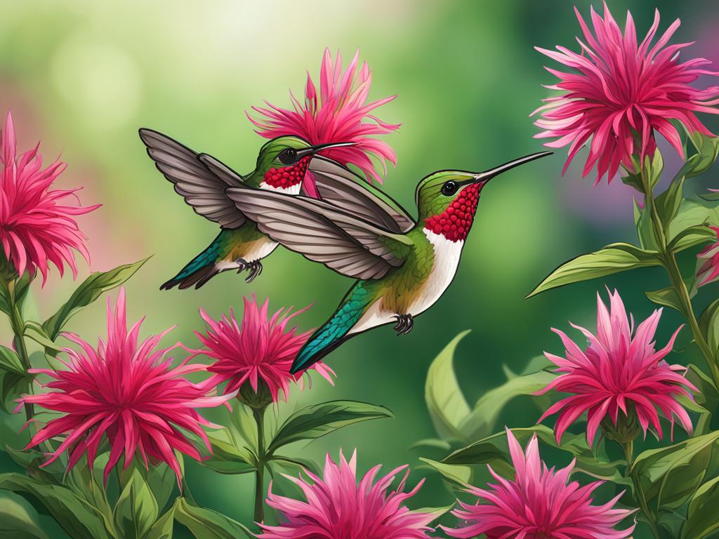 bee balm flowers bee balm flowers