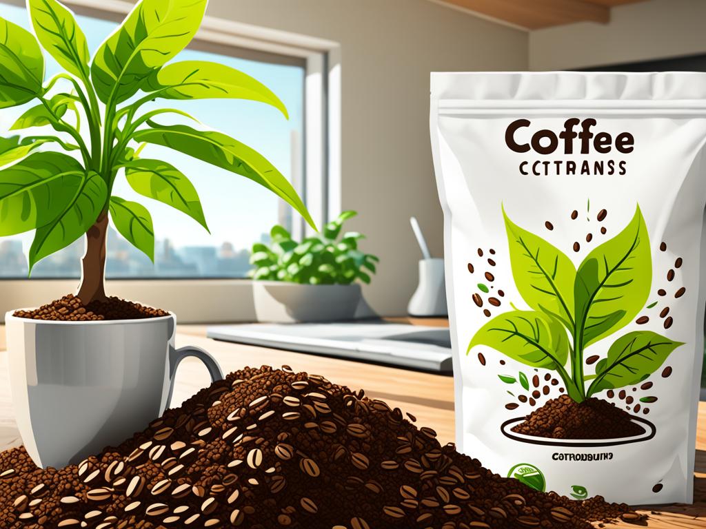 benefits of coffee grounds for houseplants