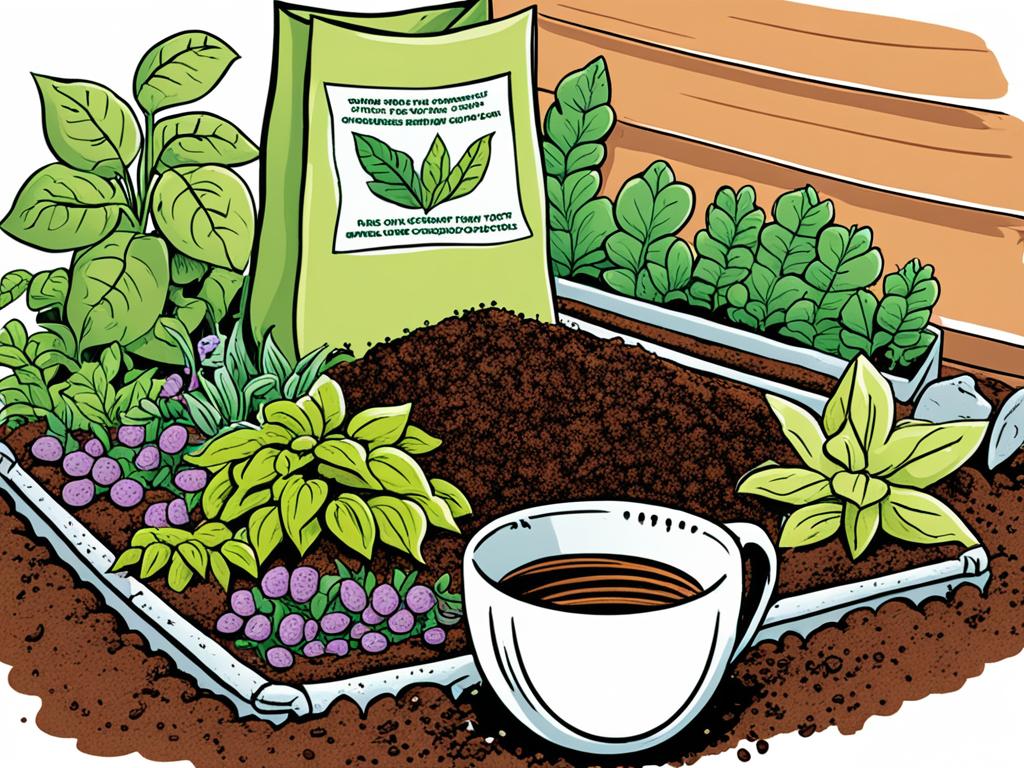 best practices for using coffee grounds in gardening