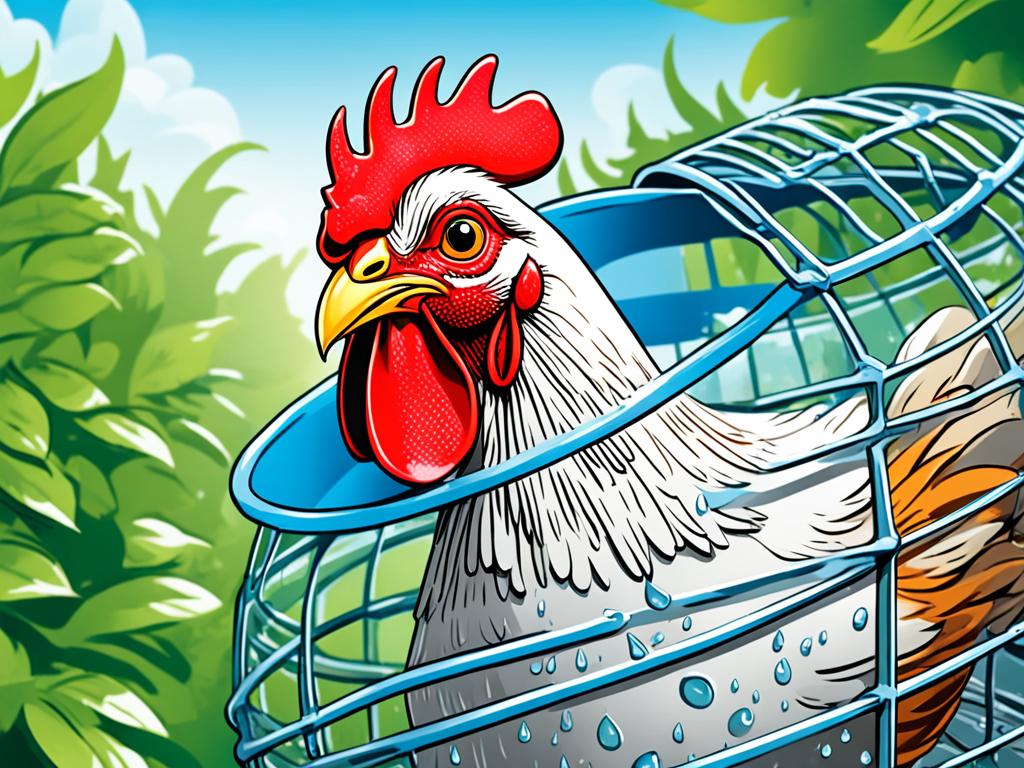 chicken water protector