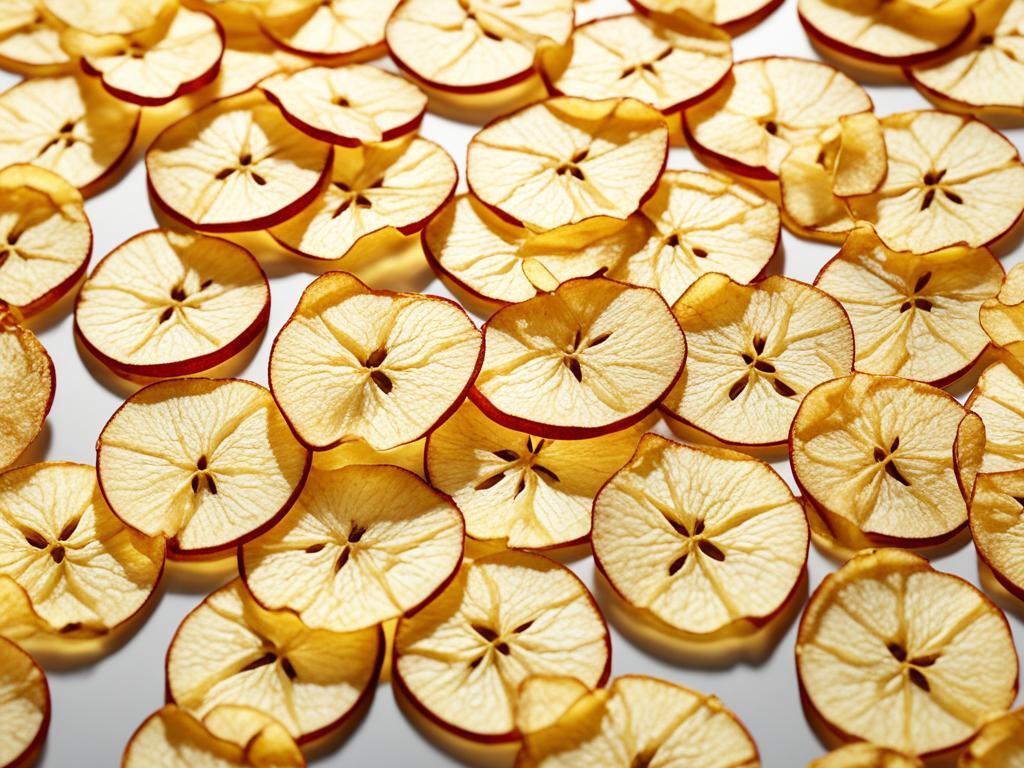 crispness of apple chips