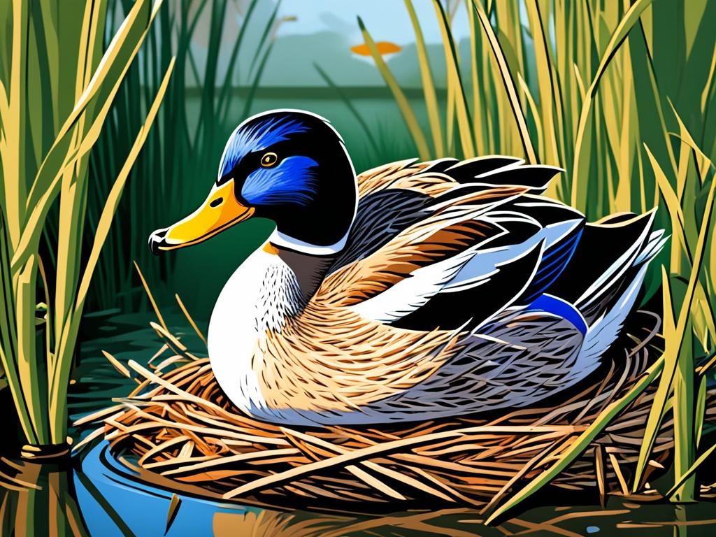 duck nesting habits