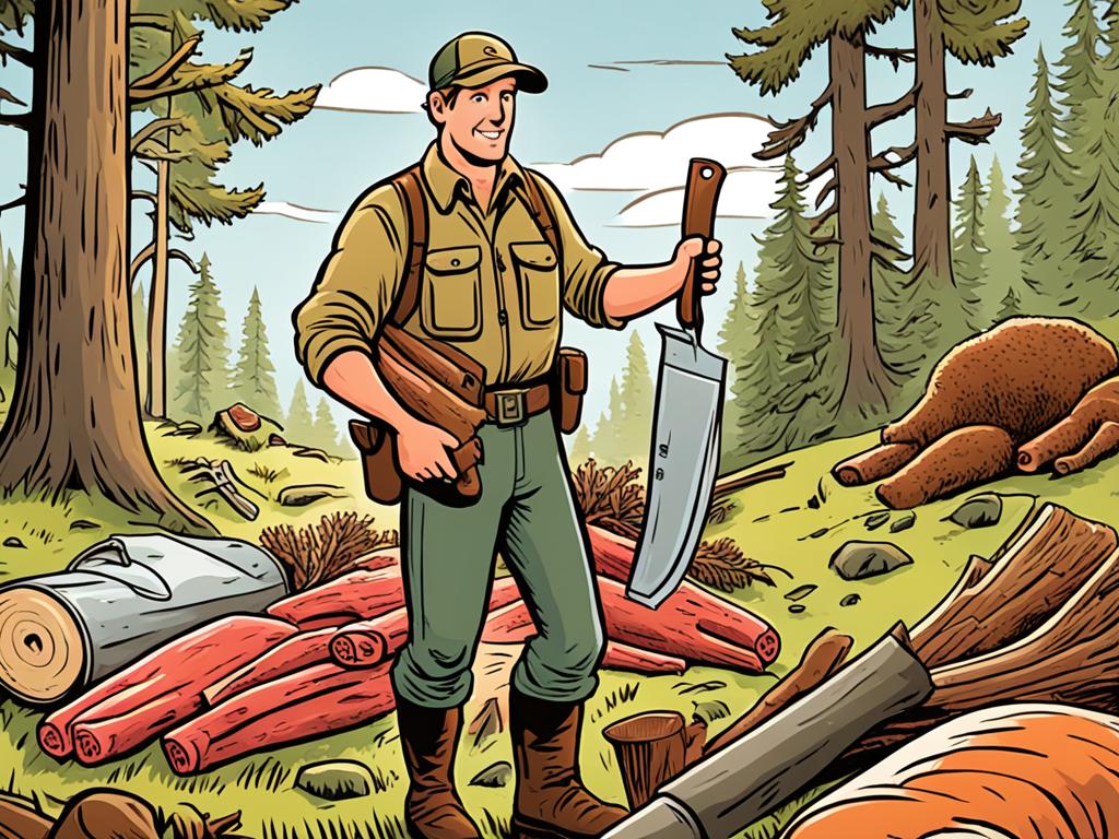 ethical hunting and processing bear meat