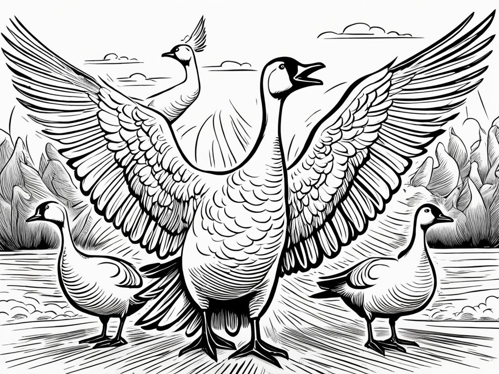 geese as protectors geese as protectors