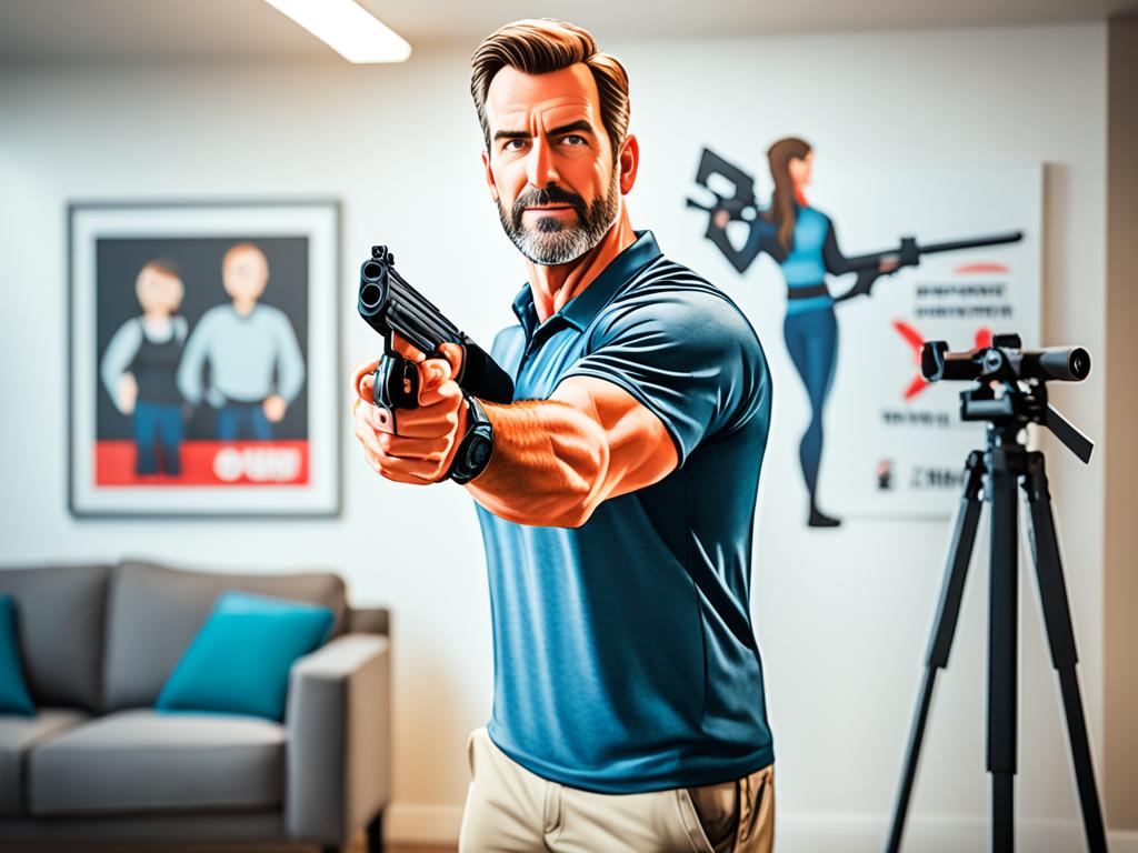 home defense training with a user-friendly shotgun