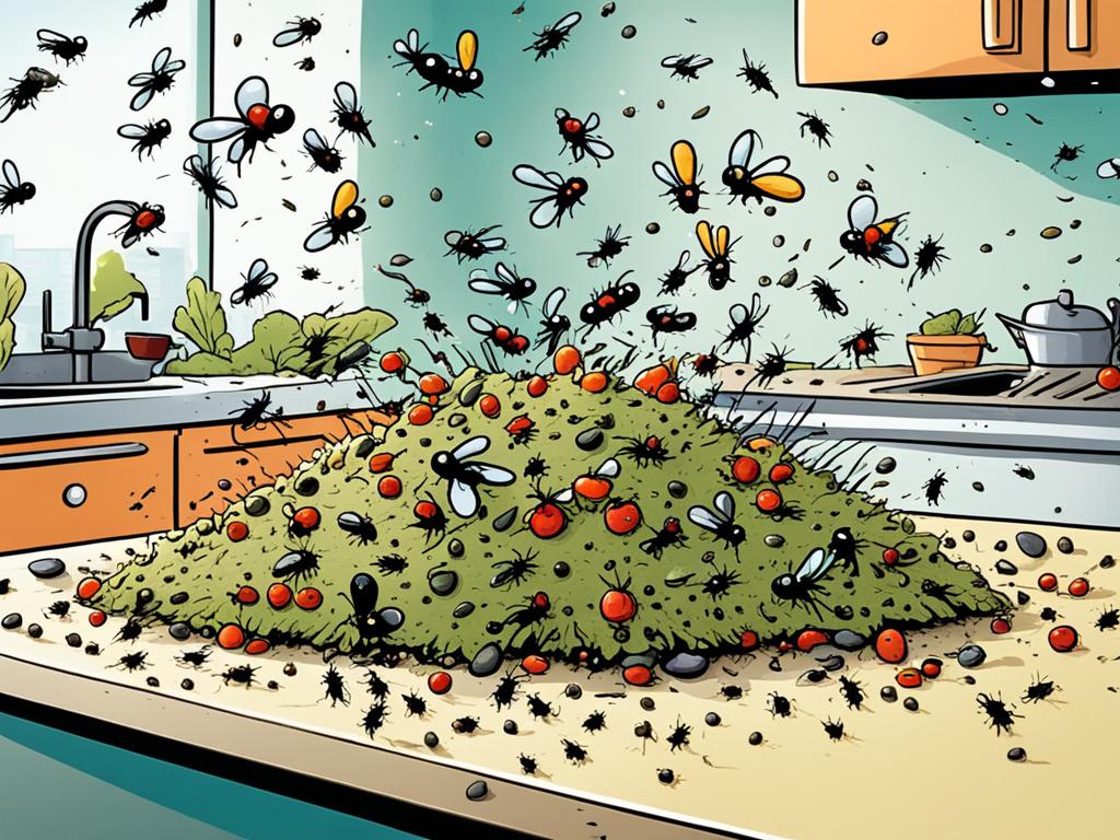 house fly infestation