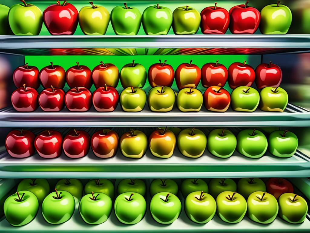 how long do apples last in the fridge