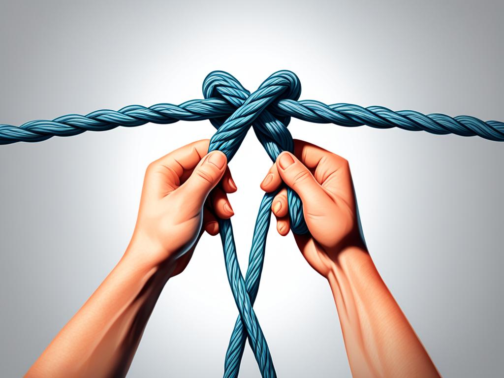 how to do a square knot