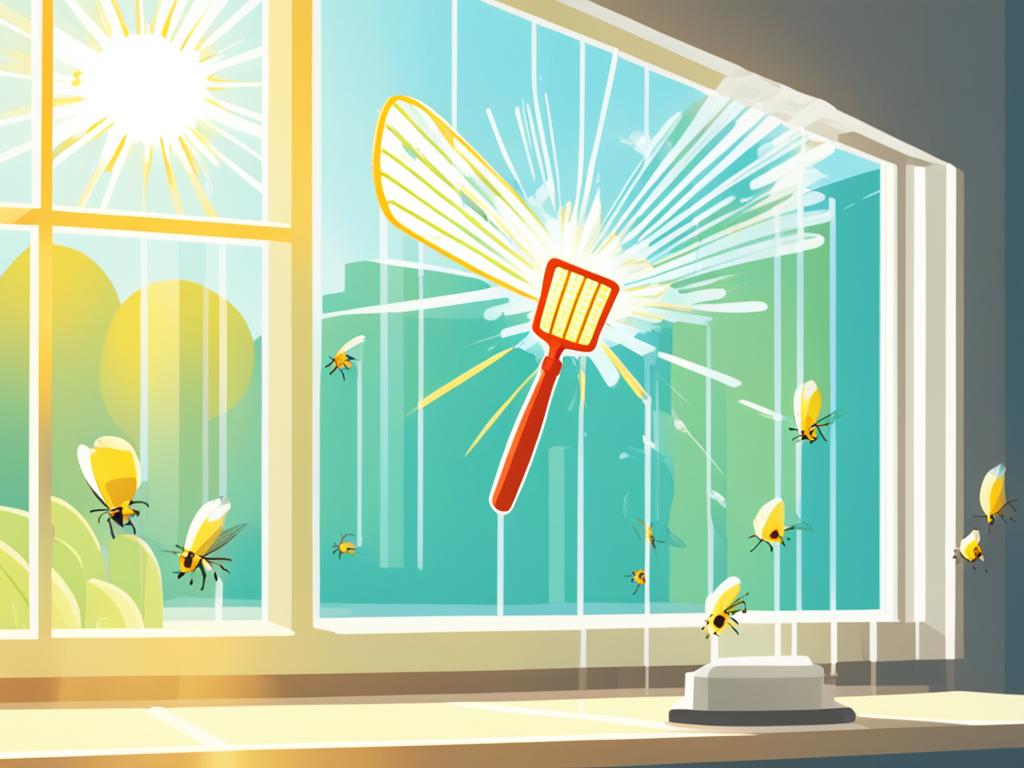 how to get rid of flies in the house quickly