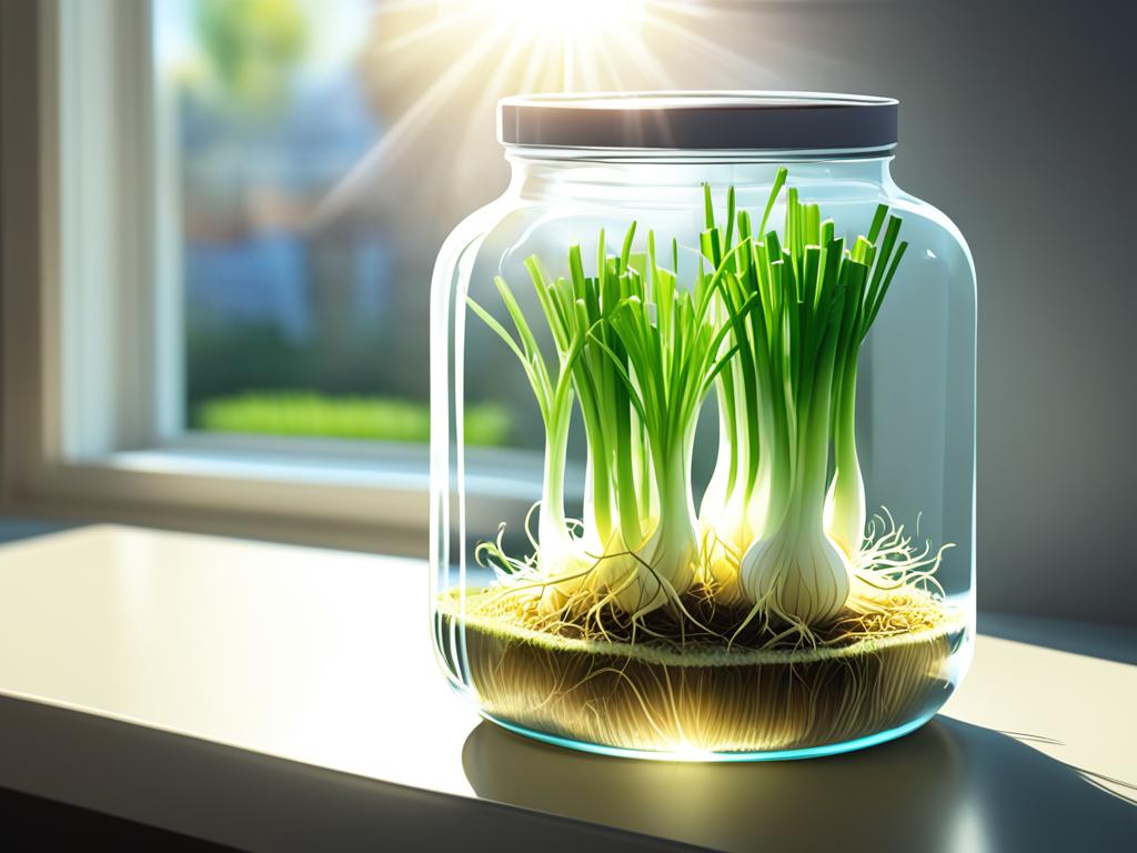 regrow green onions