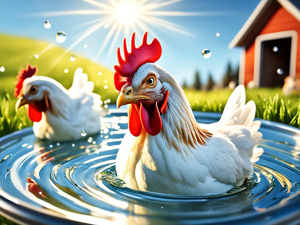 water for chickens water for chickens