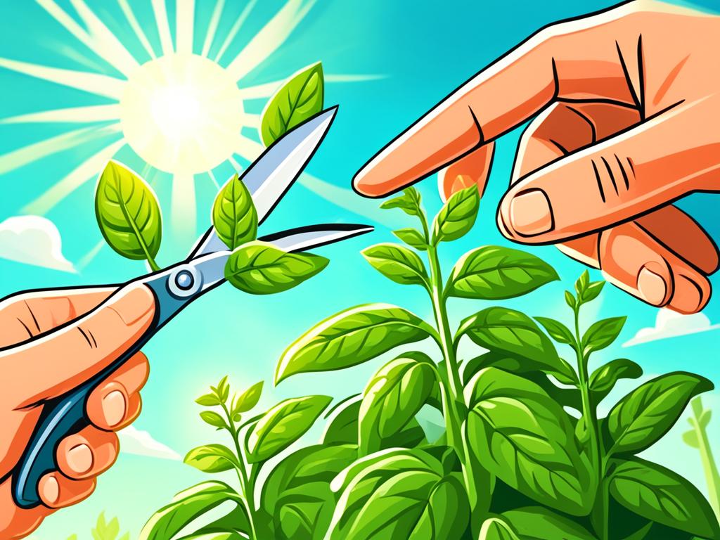 when to harvest basil when to harvest basil