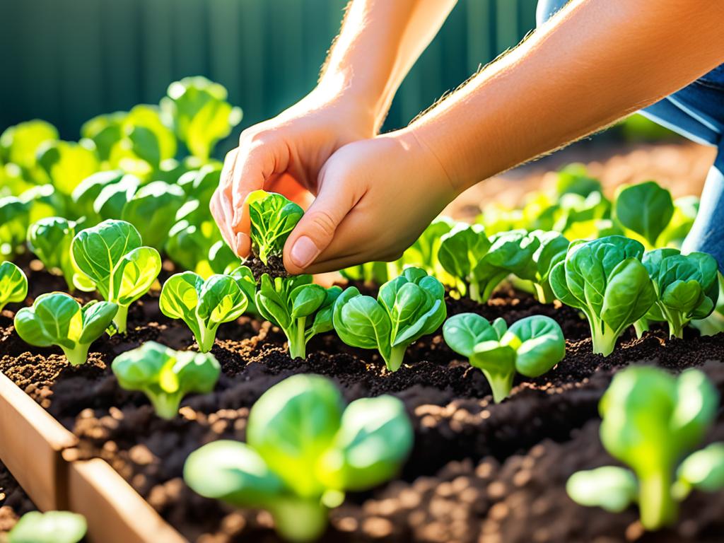 caring for brussels sprouts